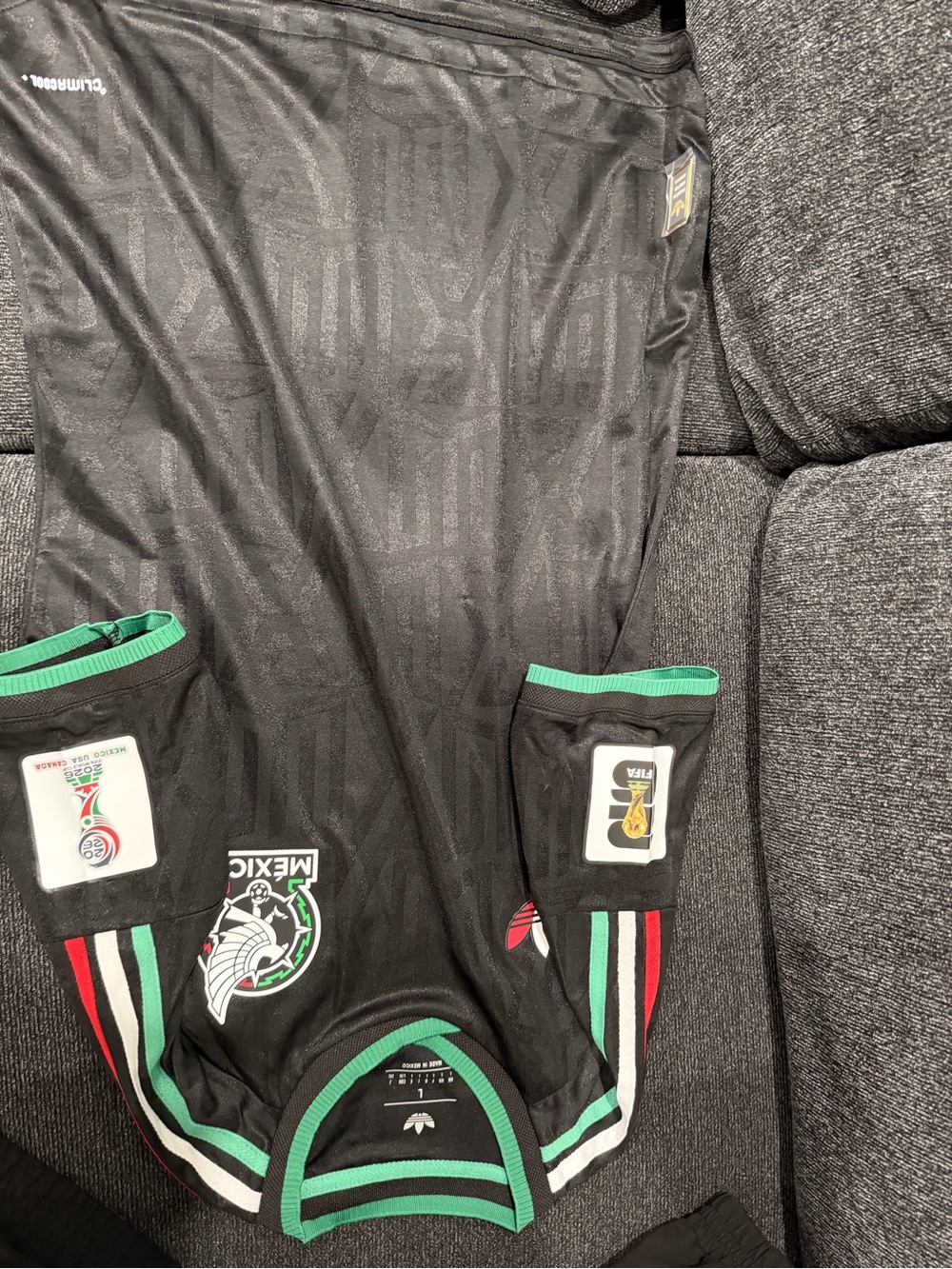 adidas Black Mexico Jersey